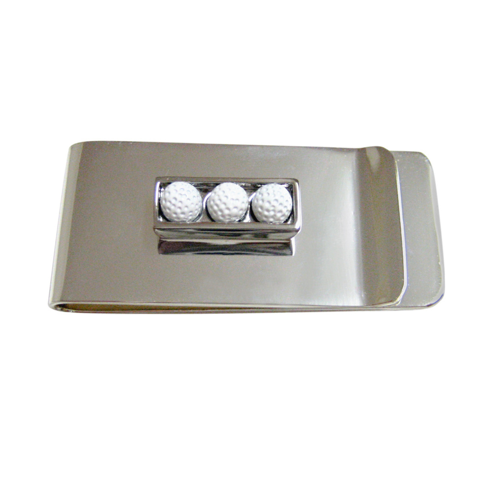 Box of Golf Balls Design Money Clip